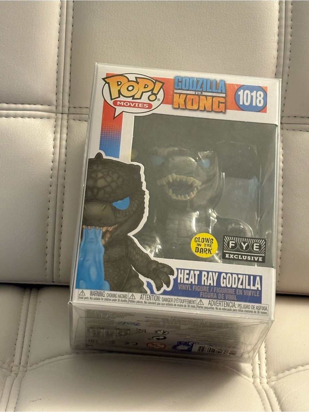 Heat Ray Godzilla FYE Exclusive Glow Funko Pop 1018